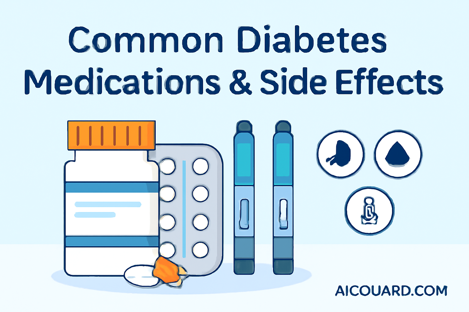 Common Medications for Diabetes and Their Side Effects