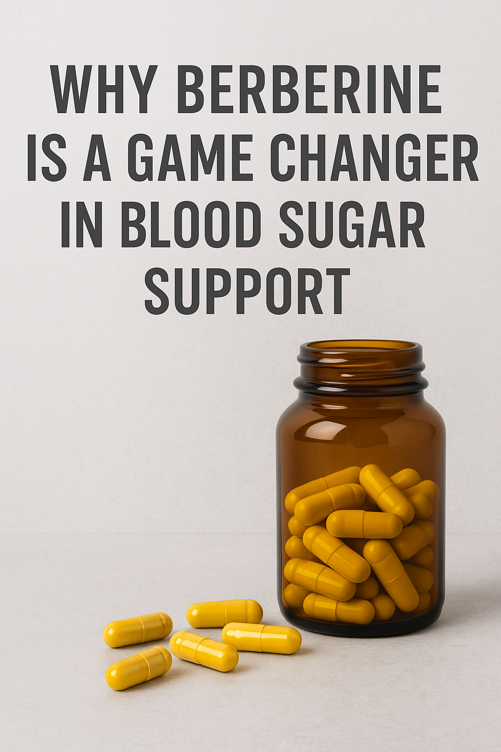 Why Berberine is a Game Changer in Blood Sugar Support